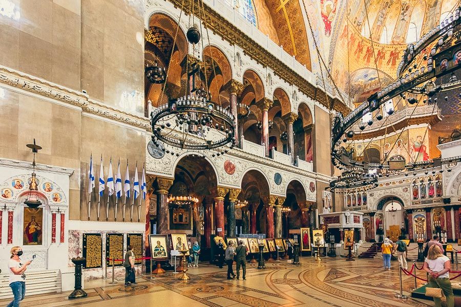 Kronshtadt Naval Cathedral Interior