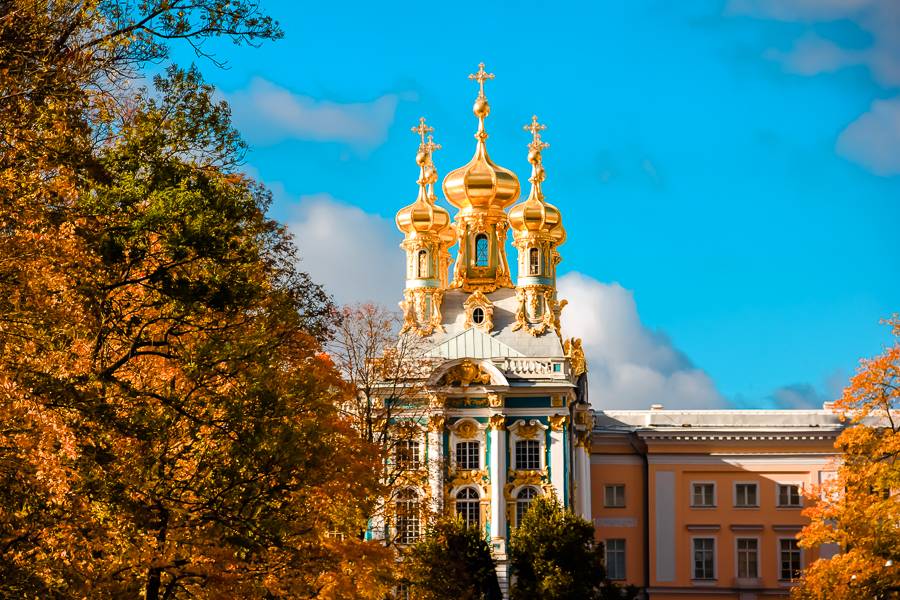 Catherine's Palace & The Amber Room